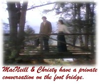 Neil and Christy on the footbridge