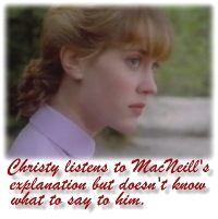 Christy listens to what he has to say.