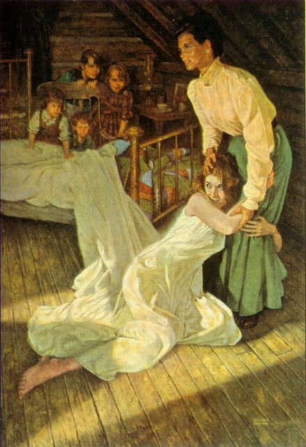 A dying Fairlight clutches Christy